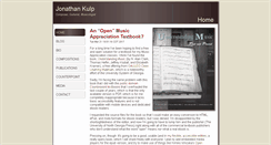 Desktop Screenshot of jonathankulp.org