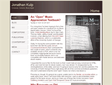 Tablet Screenshot of jonathankulp.org